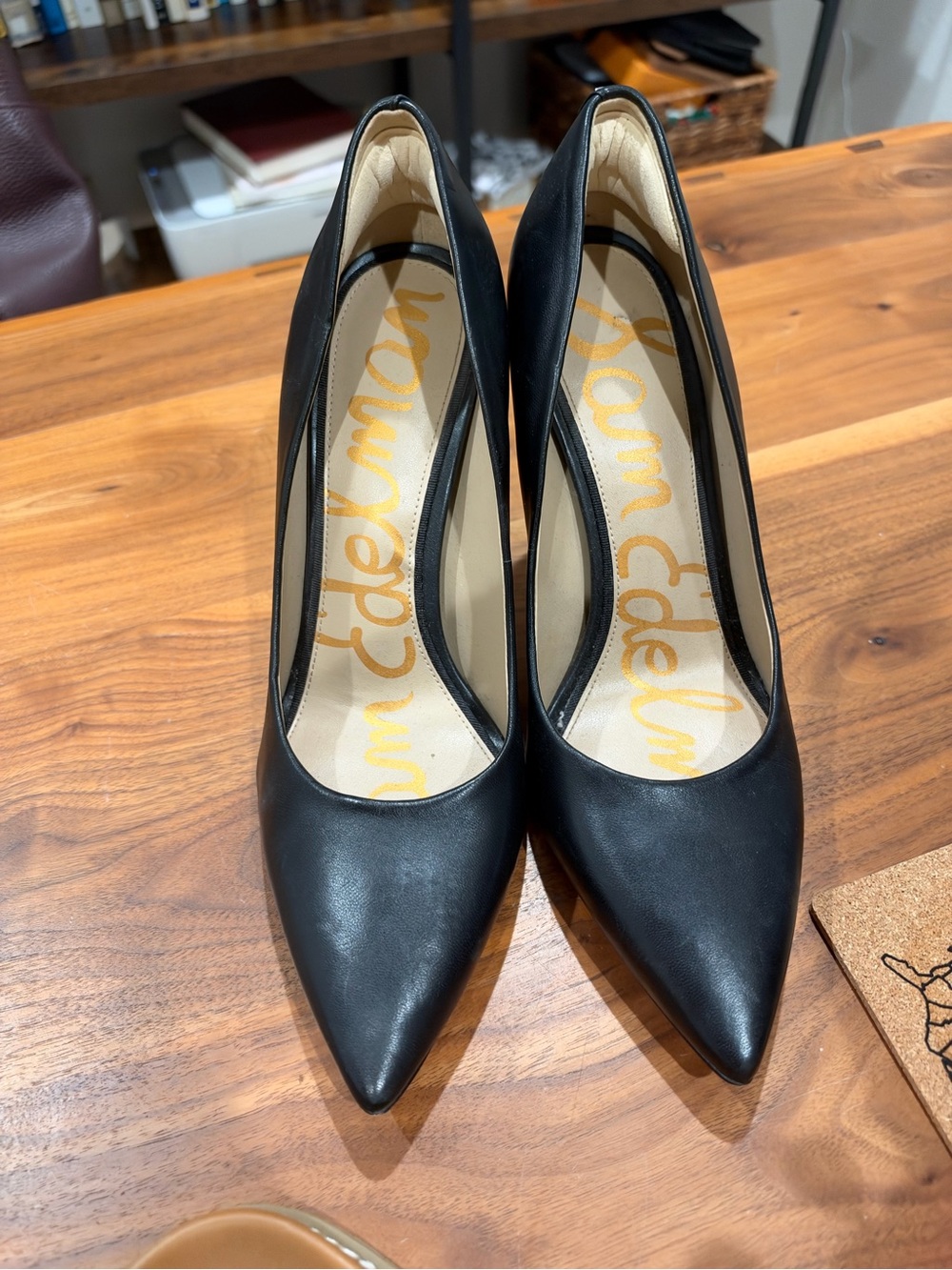 Sam Edelman Hazel Black Pumps size 8.5